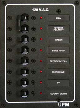 01-0006-1 ac circuit breaker panel